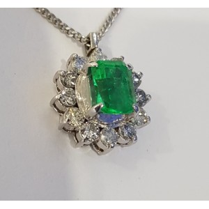Emerald Necklace B8CPN-023